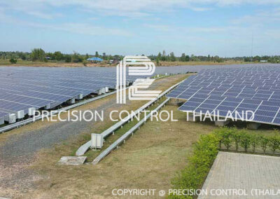 5 MWp PT Drive Ground solar power plant