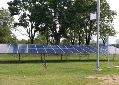 33 KWp. Royal thai navy koh hu yong solar