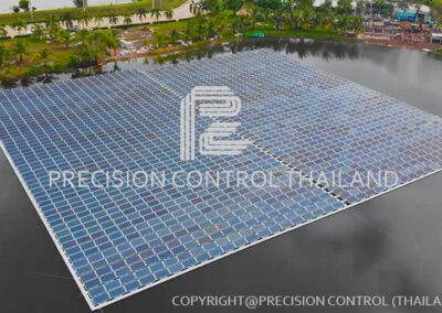 696.8 KWp PGI Floating solar power plant