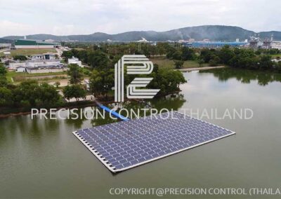 100 KWp SCG Floating solar power plant