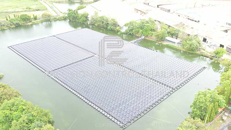 999 KWp SCG Floating solar power plant